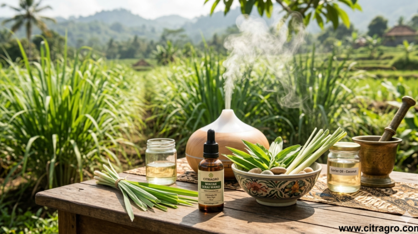 10 Manfaat Minyak Serai Wangi untuk Kesehatan yang Jarang Diketahui - citragro Indonesia