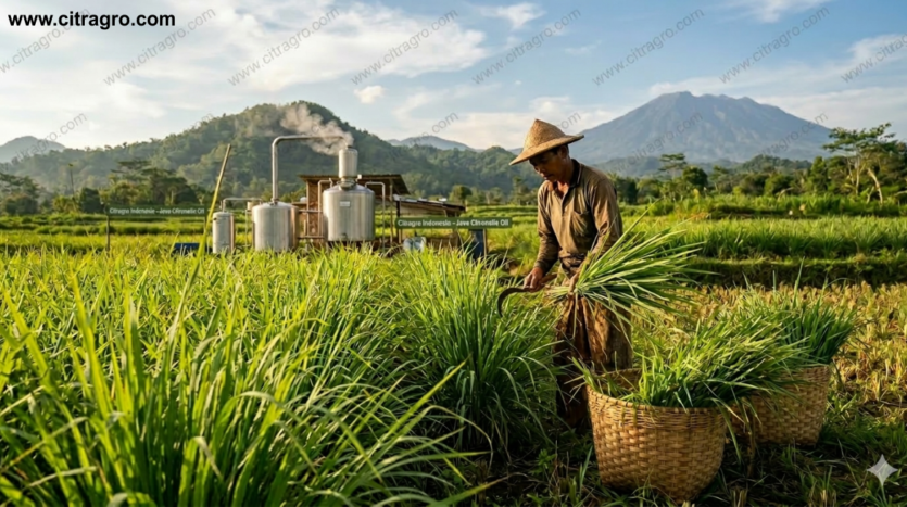 Citragro Indonesia - Mengenal Produsen Sereh Wangi Terbaik di Indonesia dengan Standar Global