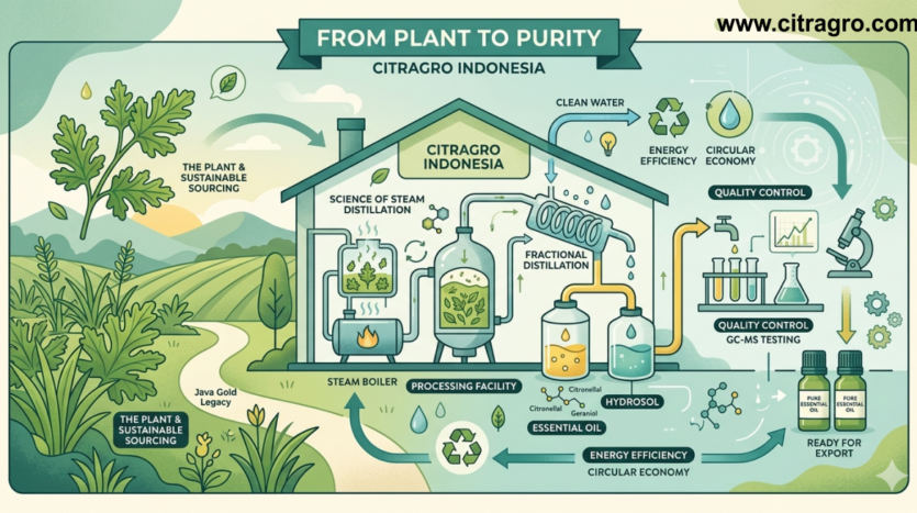 From Plant to Purity - Inside Citragro Indonesia’s Sustainable Distillation Process