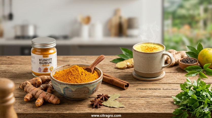 15 Manfaat Kunyit Bubuk untuk Kesehatan dan Daya Tahan Tubuh - Citragro Indonesia