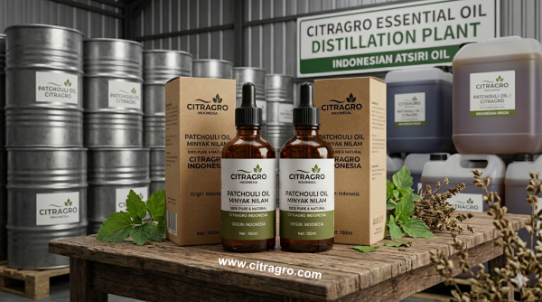 Citragro Premium Patchouli Oil - Authentic Indonesian Essential Oil