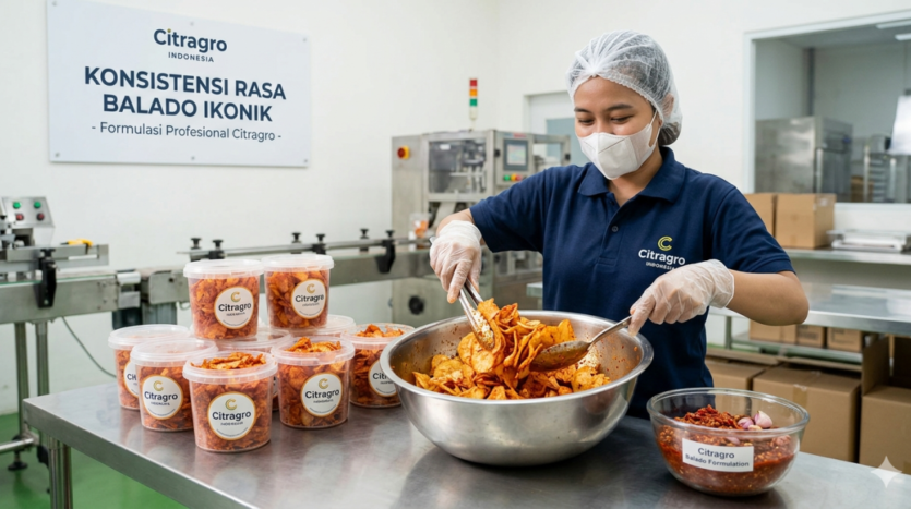 Rahasia di Balik Profil Rasa Bumbu Balado yang Ikonik - Teknik Formulasi Profesional - citragro Indonesia