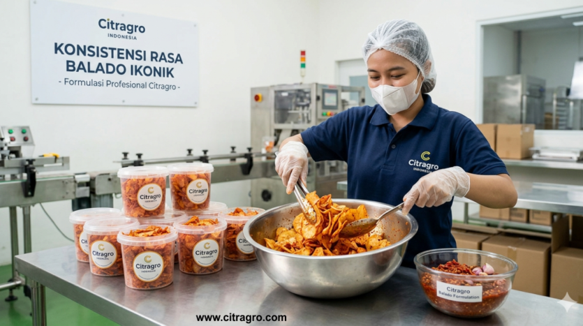 Rahasia di Balik Profil Rasa Bumbu Balado yang Ikonik - Teknik Formulasi Profesional - citragro Indonesia nomor satu bubuk murni rempah-rempah