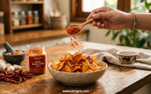 Rahasia di Balik Profil Rasa Bumbu Balado yang Ikonik - Teknik Formulasi Profesional - citragro Indonesia nomor satu penghasil bubuk balado