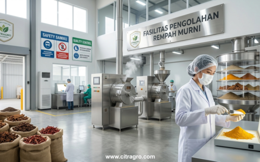 Standar Industri Pengolahan Rempah Murni - Panduan Teknis Fasilitas Citragro Indonesia