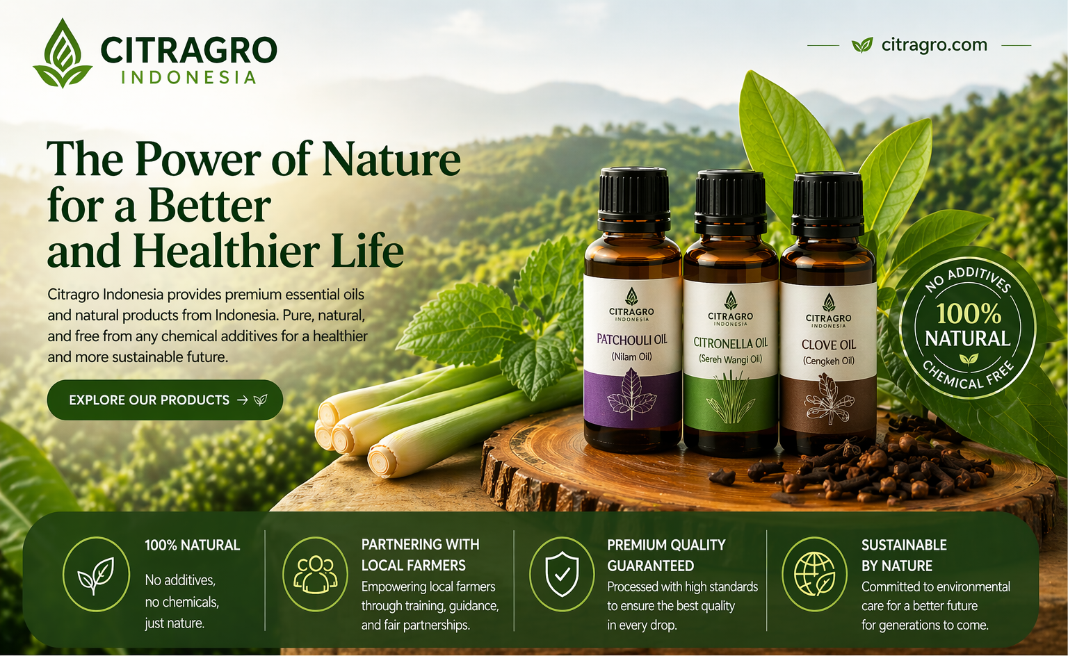 Citragro Indonesia - Premium Patchouli Oil Supplier